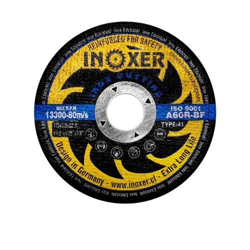 Disco de corte INOXER 4 1/2 x 1 mm para inoxidable