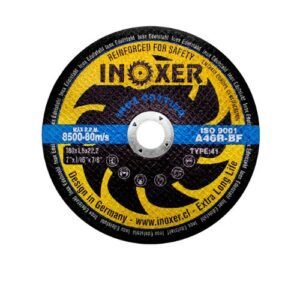 Disco de corte INOXER 7 x 1,6 mm para inoxidable